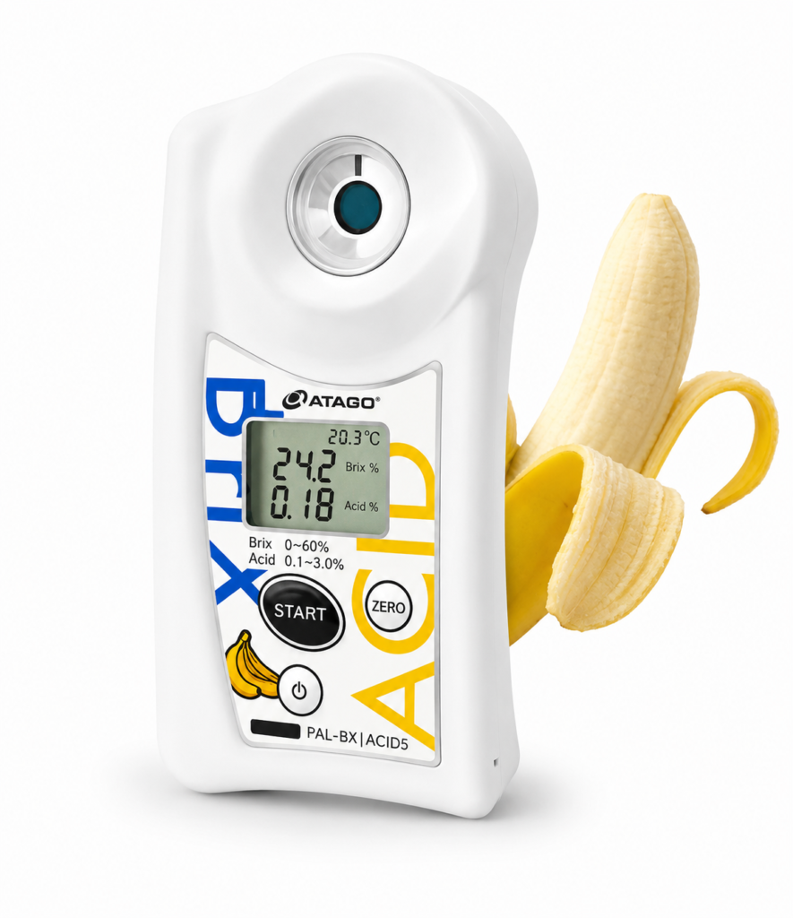 Medidor de acidez para banano