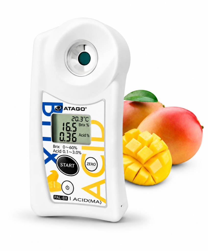 Medidor de acidez para mango